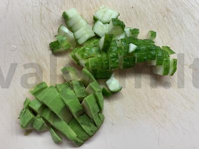 Sumuštinis su silke Žingsnis 1