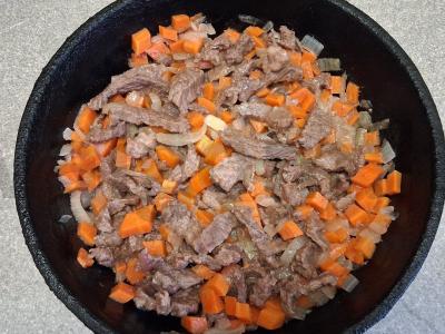 Troškinta jautiena su daržovėmis ir sviestu Žingsnis 5