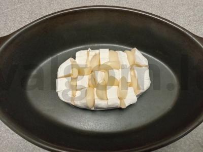 Kamamberas, keptas su pomidoru ir gervuogėmis Žingsnis 1