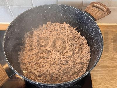 Farfalle makaronai su faršu Žingsnis 1