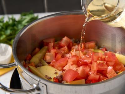 Troškinys su faršu ir brokoliais Žingsnis 6