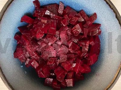 Burokėlių salotas su stalo krienais Žingsnis 2