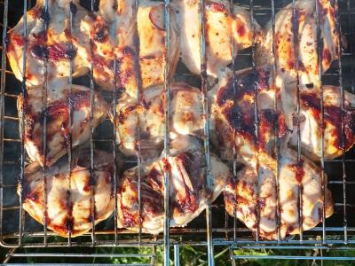 Vištienos šašlykas ant alaus Žingsnis 5