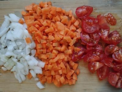 Žiedinės kopūstų sriuba su jautiena ir česnaku Žingsnis 3