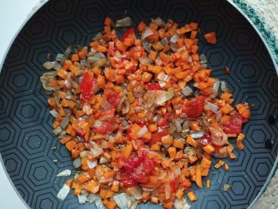 Žiedinės kopūstų sriuba su jautiena ir česnaku Žingsnis 4