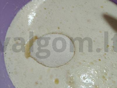 Kruasanai su aguonomis Žingsnis 2