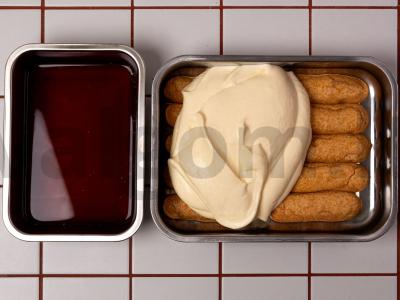 Beiglutenis tiramisu Žingsnis 13