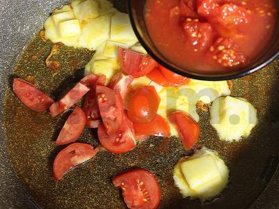 Vištienos krūtinėlė su suluguni ir kurkuma Žingsnis 7