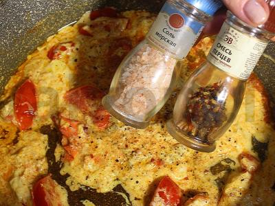 Vištienos krūtinėlė su suluguni ir kurkuma Žingsnis 9