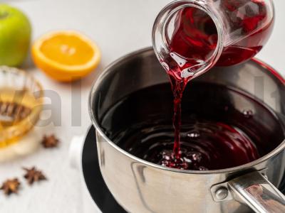 Raudono vyno glintveinas Žingsnis 1