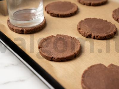 Šokoladiniai sausainiai su kakava Žingsnis 6