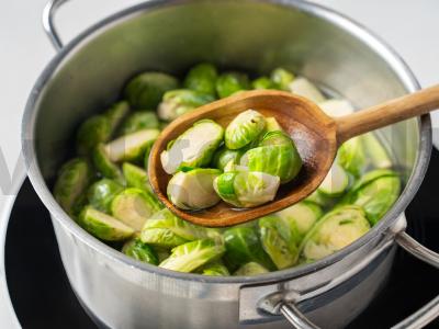 Marinuoti Briuselio kopūstai Žingsnis 4