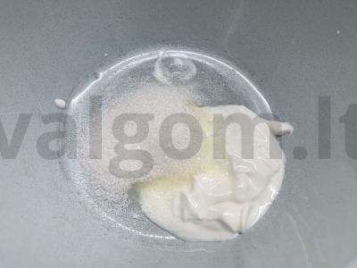 Keksiukai su džiovintais vaisiais Žingsnis 1