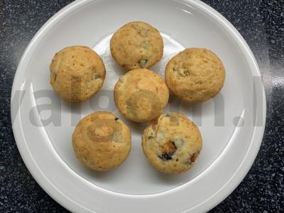 Keksiukai su džiovintais vaisiais pagrindine nuotrauka