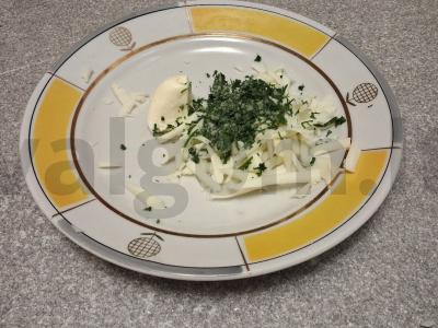 Sūrio ir krapų skrudinta duona per 15 minučių Žingsnis 2