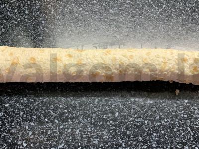 Lavašas su avokado, lašišos, kiaušinio ir žolelių įdaru Žingsnis 6