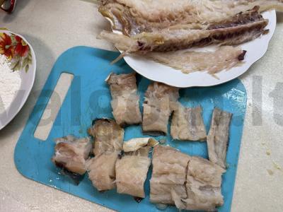 Menkių filė tešloje per 15 minučių Žingsnis 2