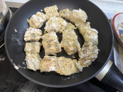 Menkių filė tešloje per 15 minučių Žingsnis 5