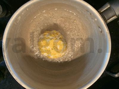 Keptas ledas kukurūzų dribsniuose Žingsnis 6