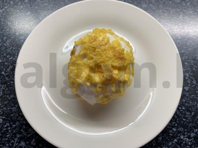 Keptas ledas kukurūzų dribsniuose Žingsnis 7