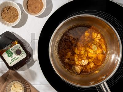 Moliūgų blynai Žingsnis 6