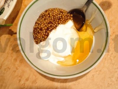 Salotas „Kaimiškas“ su bekonu Žingsnis 2