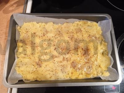 Salotas „Kaimiškas“ su bekonu Žingsnis 6