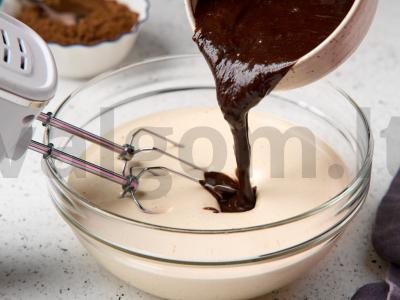 Šokoladinis lipnus desertas iš kakavos pupelių Žingsnis 6