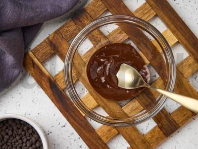 Šokoladinis lipnus desertas iš kakavos pupelių Žingsnis 9