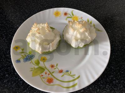 Desertas su braškių džemu ir kiaušinio baltymu Žingsnis 6