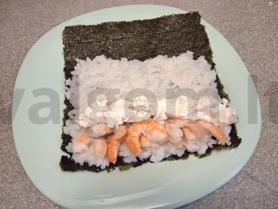 Kepti ritinėliai su krevetėmis per 25 minutes Žingsnis 4