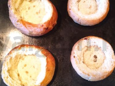 Užkandis „Krepšelis“ su voveraitėmis ir vištiena Žingsnis 7