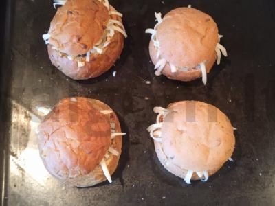 Užkandis „Krepšelis“ su voveraitėmis ir vištiena Žingsnis 10