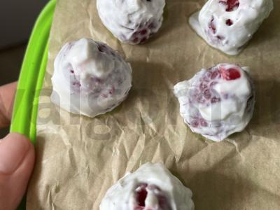 Saldainiai „Varškės avietos“ Žingsnis 2