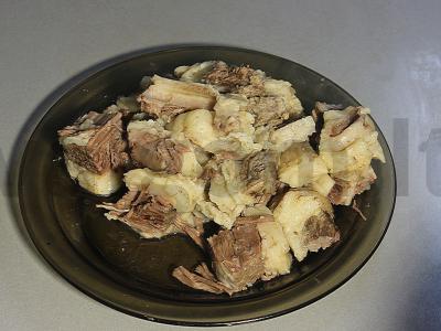 Šči su pupelėmis ir jautiena pietums Žingsnis 3