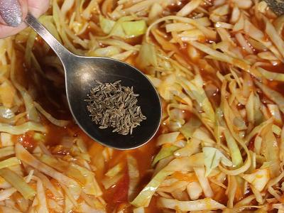 Šči su pupelėmis ir jautiena pietums Žingsnis 11