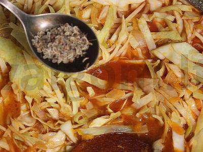 Šči su pupelėmis ir jautiena pietums Žingsnis 12