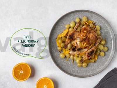 Vištiena su apelsinais pagrindine nuotrauka