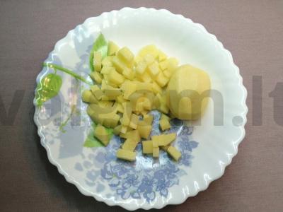 Kaimiškas sriuba su kukuliais Žingsnis 3