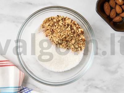 Duonos apkepas su vyšniomis Žingsnis 7