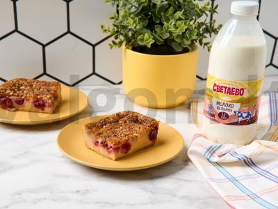 Duonos apkepas su vyšniomis pagrindine nuotrauka