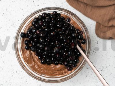 Šokoladinis keksiukas su serbentais Žingsnis 8