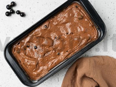 Šokoladinis keksiukas su serbentais Žingsnis 9