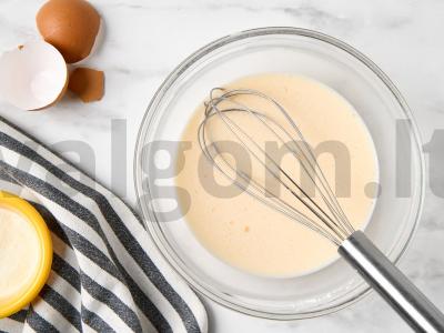 Tropinis tortas su ananasais Žingsnis 5