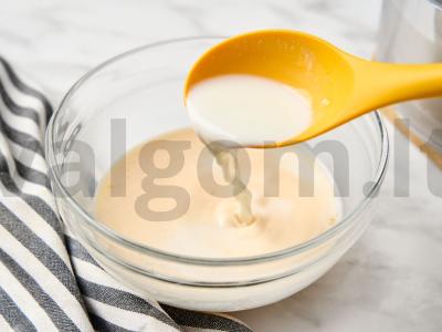 Tropinis tortas su ananasais Žingsnis 7