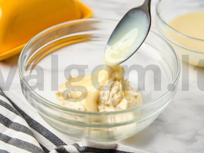 Tropinis tortas su ananasais Žingsnis 9