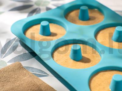 Obuolių spurgos su cinamonu Žingsnis 4