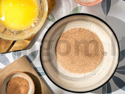 Obuolių spurgos su cinamonu Žingsnis 5