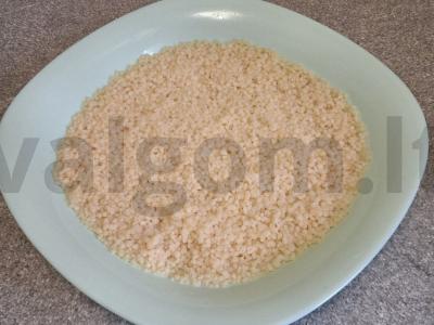 Kuskusas su kalmarais per 25 minutes Žingsnis 5