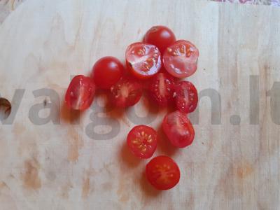 Grikių košė su vyšniniais pomidorais Žingsnis 2